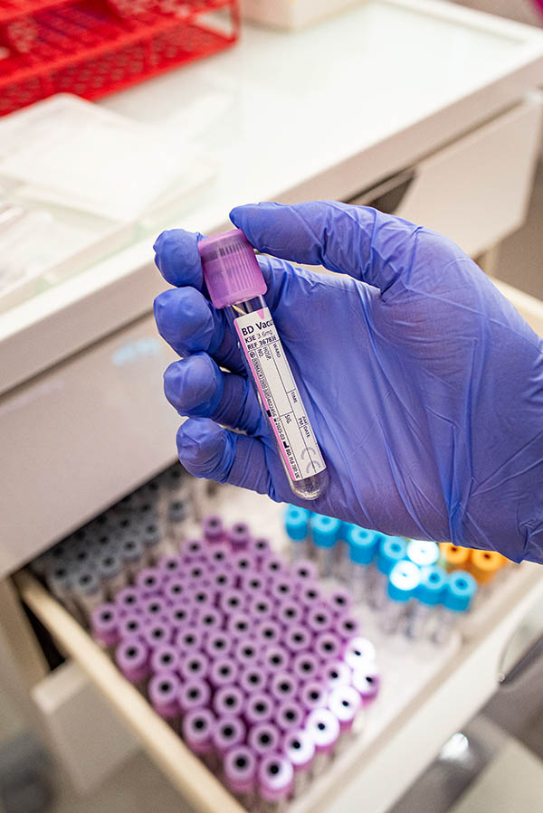 Blood collection point - professional laboratory services